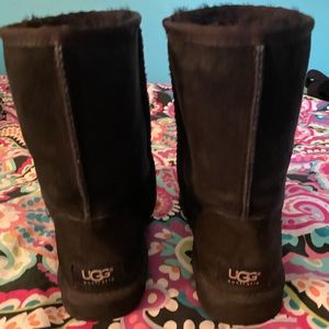 black ugg boots